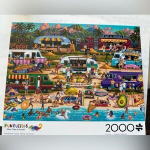PunFuzzles Hawaiian Food Truck Festival Puzzle